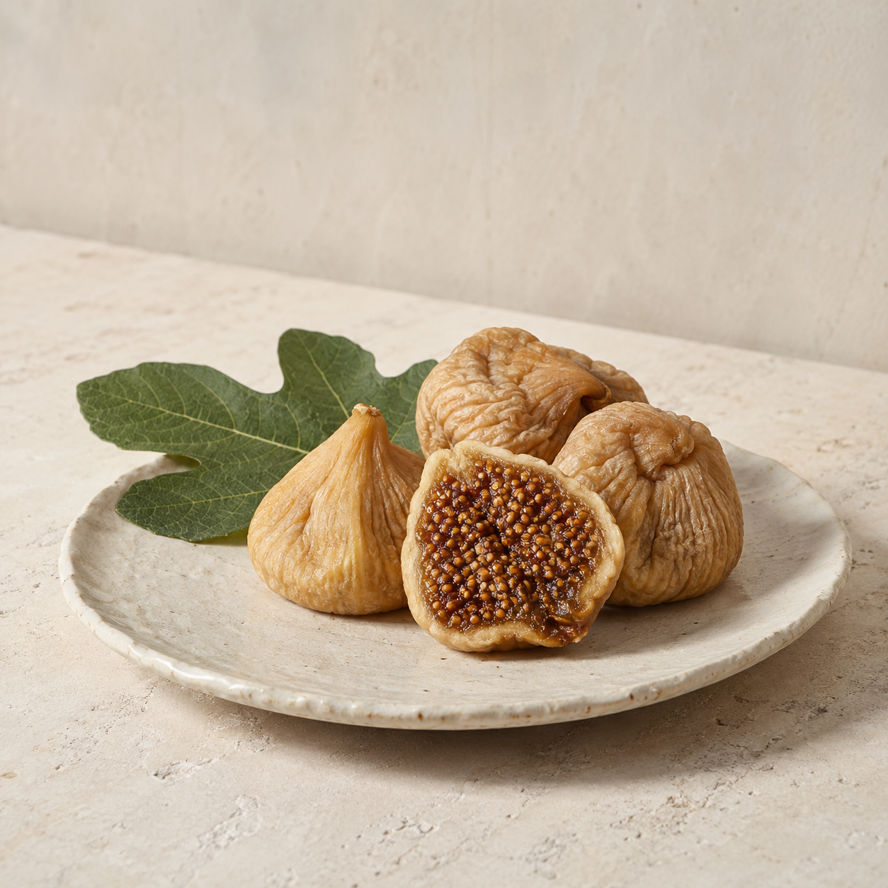 Naturally dried Aydın figs